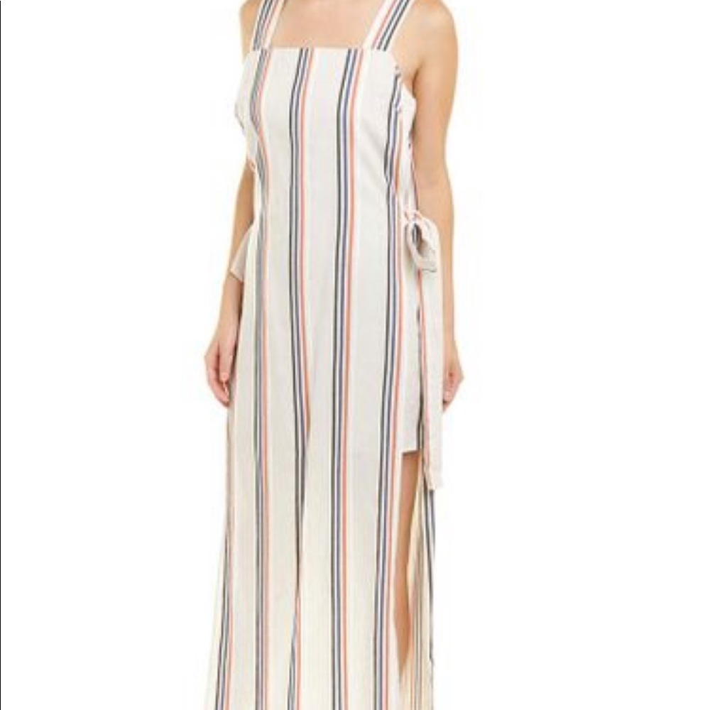 BCBGMAXAZRIA NWT maxi linen dress